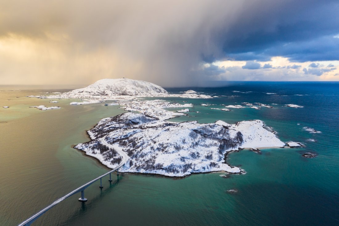 L'île de Somnarøy en norvège