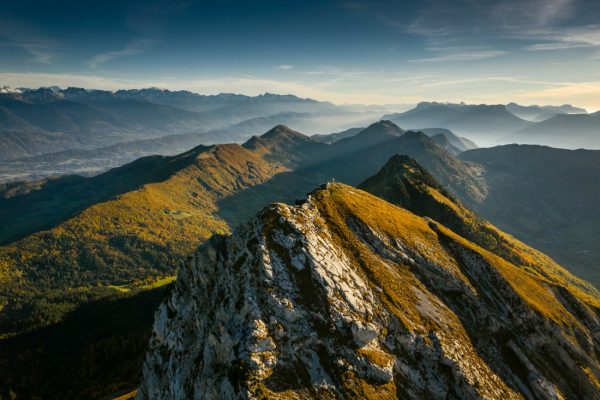 Mont Colombier vu du ciel