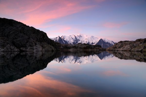 Mont Blanc à l’aube