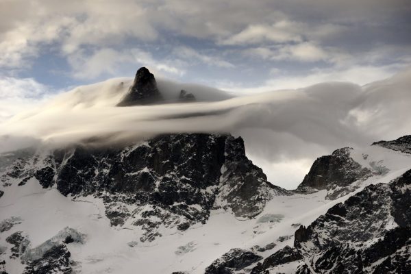 La Meije et la brume