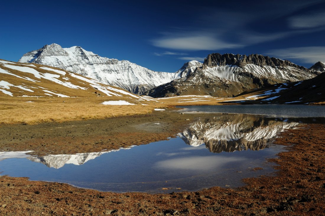 Plan du Lac en Vanoise avec la Grande Casse