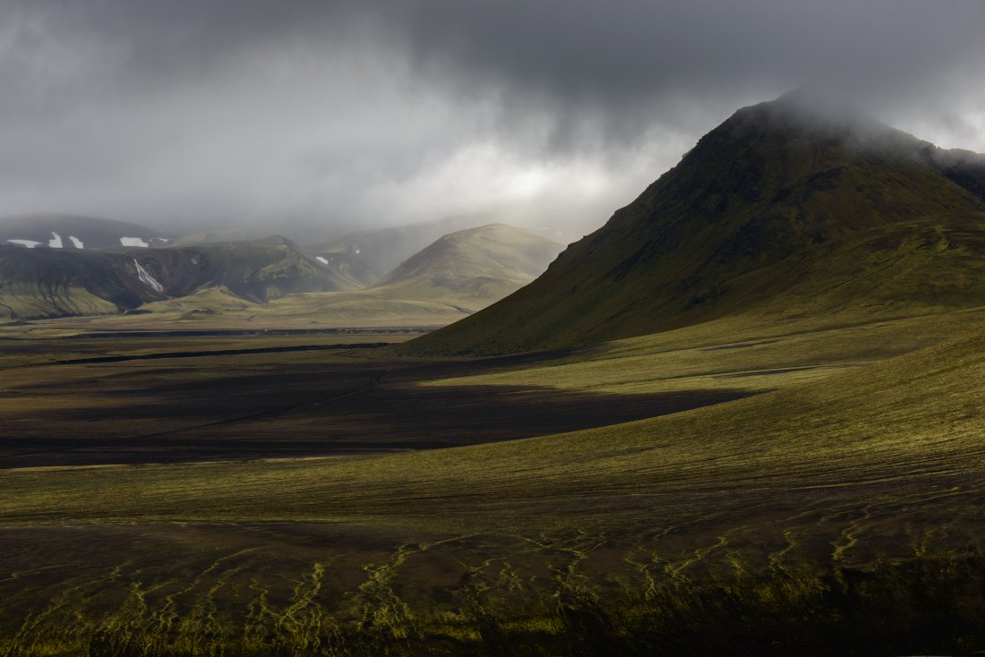 Ambiance mystérieuse au coeur de l'Islande