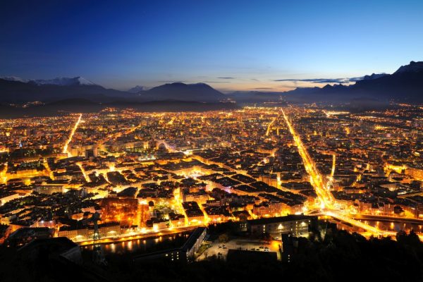 Grenoble depuis la Bastille