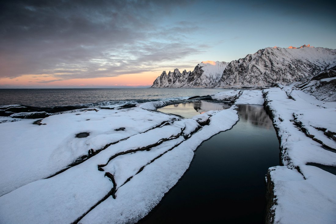 Tungeneset à Senja en Norvège