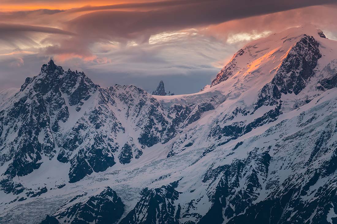 Aiguille du Midi et Tacul