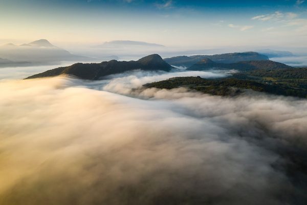 Brume dans le Bugey