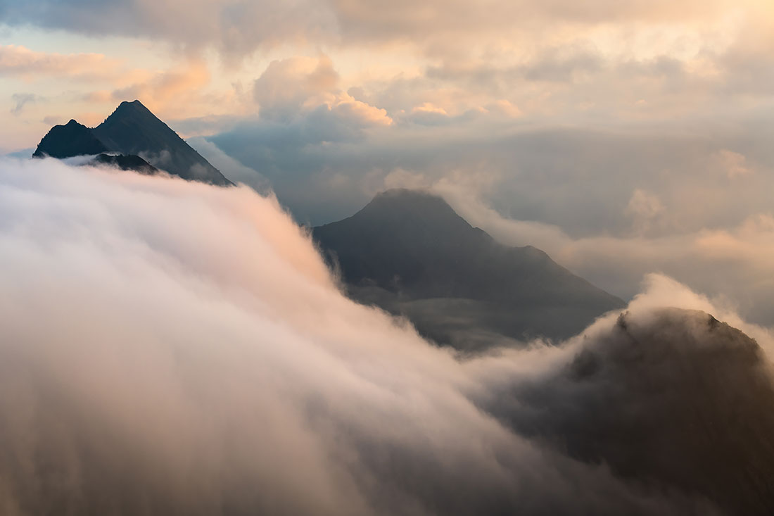 Déferlante de brume depuis la Belle Etoile
