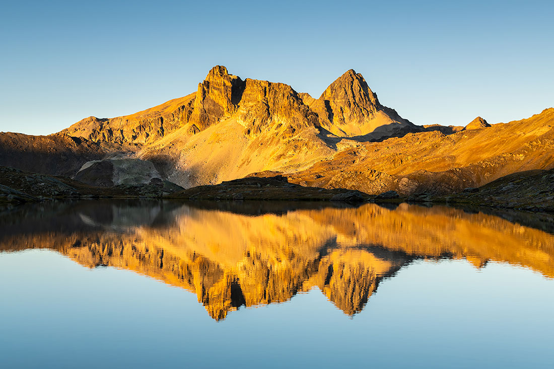 Reflet du Cheval Blanc et du Thabor