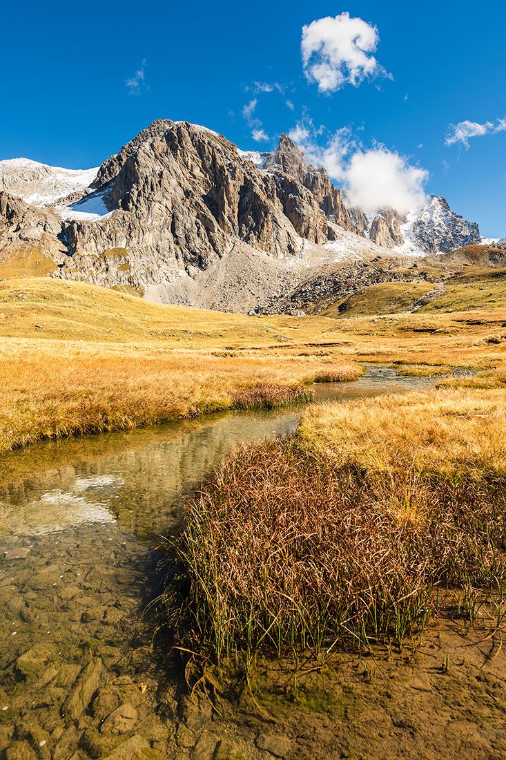Pointe des Cerces à l'automne