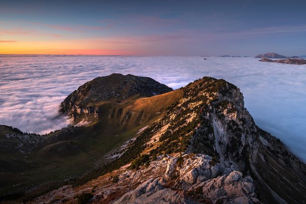 Crête nord du Mont Colombier