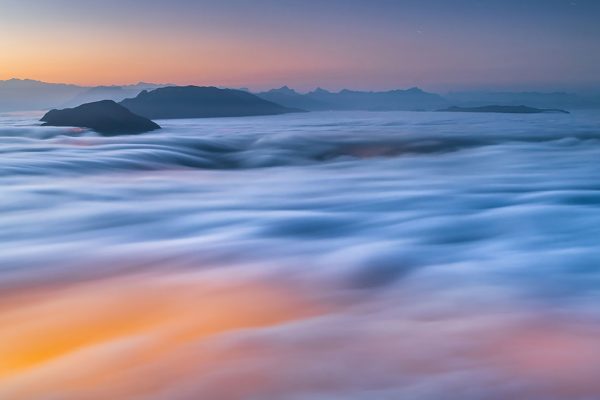 Brouillard à l’aube